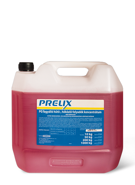 PRELIX PG fagyálló hűtő-, hőközlő folyadék koncentrátum
